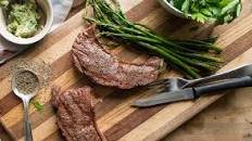 Perfect Grilled Steak with Roasted Garlic Herb Butter