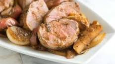 Perfect Pork Tenderloin with Apples