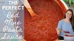 PERFECT RED WINE PASTA SAUCE: The only red wine ...