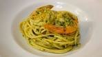 Pesto Shrimp Spaghetti - Cooked by Julie - Episode 56