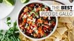 PICO DE GALLO | How to Make Authentic Mexican Salsa ...