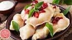 Pierogi with Cherries Recipe (Vareniki) | Вареники с вишней