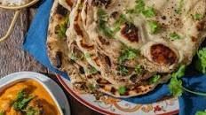 Pillowy Garlic Naan