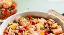 Pineapple Jalapeno Shrimp Ceviche