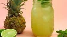 Pineapple-Mint Mojito Mocktail