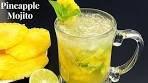 Pineapple Mojito|Pineapple Mojito Non Alcoholic Recipe ...