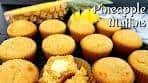 Pineapple Muffins Recipe with fresh Pineapple