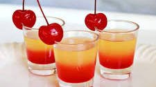 Pineapple Upside-Down Cake Shot