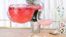 Pink Lemonade Champagne Punch