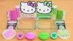 Pink vs Mint Green - Mixing Makeup Eyeshadow Into Slime ...