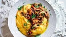 Polenta with Mushroom Ragù