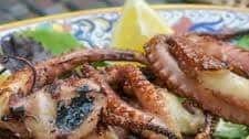 Polpo alla griglia (Grilled Baby Octopus)