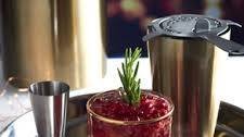 Pomegranate and Rosemary Gin Fizz