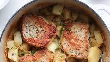 Pork and Sauerkraut (German Pork Chops) - Whole30, Paleo