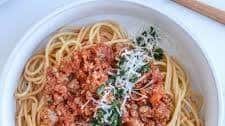 Pork Bolognese (Ground Pork Pasta Sauce)