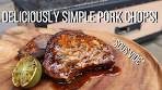 Pork chops with a sweet and spicy glaze | sous vide | finished ...