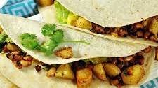 Potato Black-eyed Peas Tacos