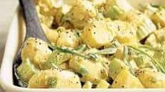 Potato salad with curried mayo