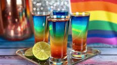 Pride Month Rainbow Shots Recipe