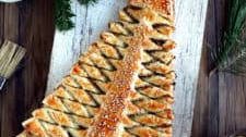 Puff Pastry Christmas Tree Appetizer