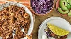 Pulled pork tacos with pineapple salsa