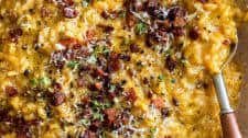 Pumpkin Risotto with Bacon & Parmesan