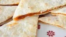 Quesadillas au chorizo et fromage