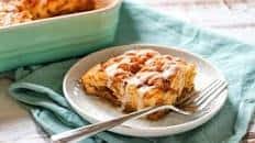 Quick and Easy Cinnamon Roll Casserole