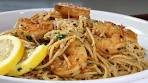 Quick and Easy Garlic Shrimp with Lemon Pasta