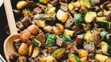 Quick Beef and Zucchini Skillet (Meal-Prep)