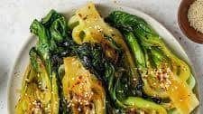 Quick Bok Choy with Garlic and Ginger