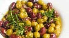 Quick, Easy Marinated Olives