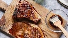 Quick honey & garlic pork chops