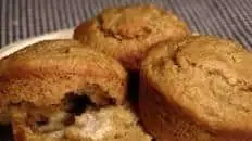 Quick Oat Bran and Banana Muffins