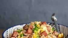 Quick Spam Fried Rice