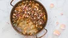 Quince Apple Crisp with Cardamom and Rosewater