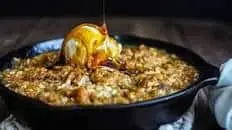 Quincessential Quince and Apple ANZAC Biscuit Crumble