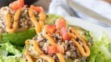 Quinoa Stuffed Avocado