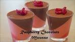 Raspberry Chocolate Mousse Recipe