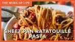 Ratatouille Pasta - Our first "viral" recipe and an easy sheet ...