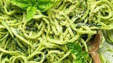 Raw Avocado Pesto Zucchini Noodles