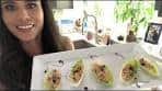 Raw Red Pepper Cream Cheese Endive Bites! [Kim Cooks Live]