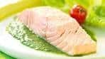 Recipe : Salmon steak with sorrel sauce