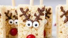 Reindeer Rice Krispie Treats