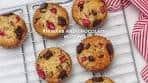 Rhubarb and chocolate Muffins (ANGLAIS)