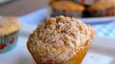 Rhubarb Cream Cheese Muffins