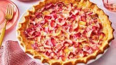 Rhubarb Custard Pie