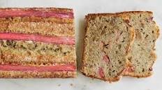 Rhubarb-Walnut Quick Bread