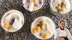 Rice Balls in Sweet Coconut Milk ( Thai Dessert) • Bua Loy ...