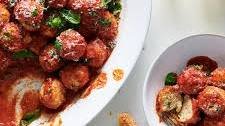 Ricotta Polpette in Tomato Sauce